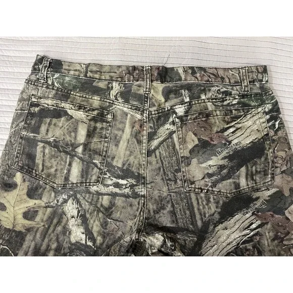 Mossy Oak Break Up Infinity Camo Pants Straight Fit Camouflage Mens 38x32 - Picture 9 of 10